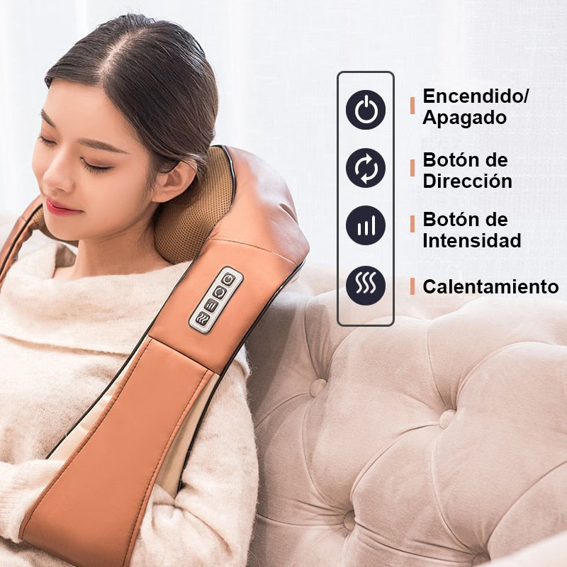 VOYOR Masajeador de Cuello y Hombros, Masajeador Cervical Shiatsu